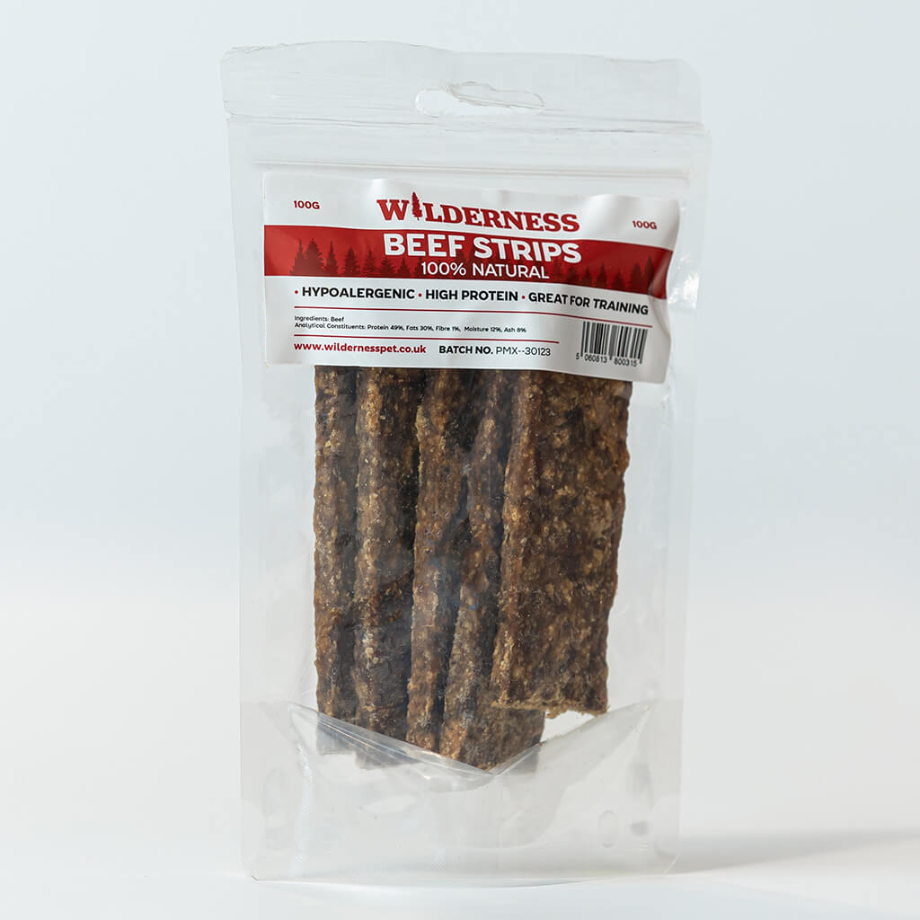 Wilderness 100% Natural Beef Strips